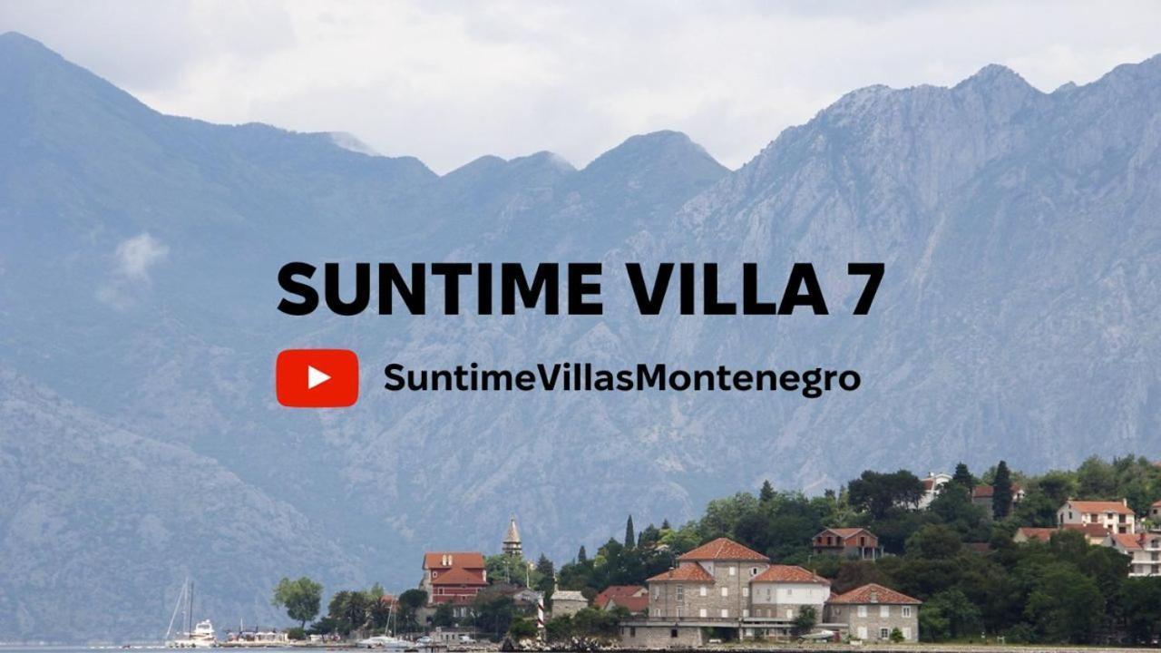 Suntime Villa 7 Tivat Buitenkant foto